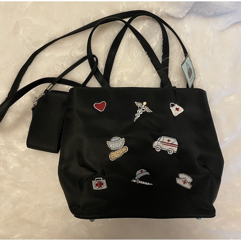 Adorable Early 2000s Embroidered Nurse Bag